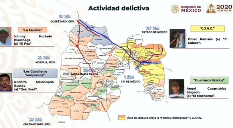 Operan 6 grupos delincuenciales en la Zona Metropolitana
