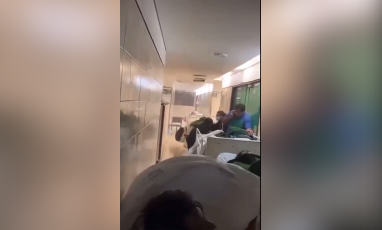 Pacientes en camillas así vivieron el paso de “Otis” en Acapulco