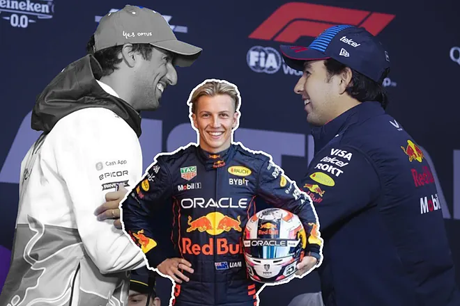 Liam Lawson asegura lugar en Red Bull: Ricciardo sucumbe ante Checo Pérez