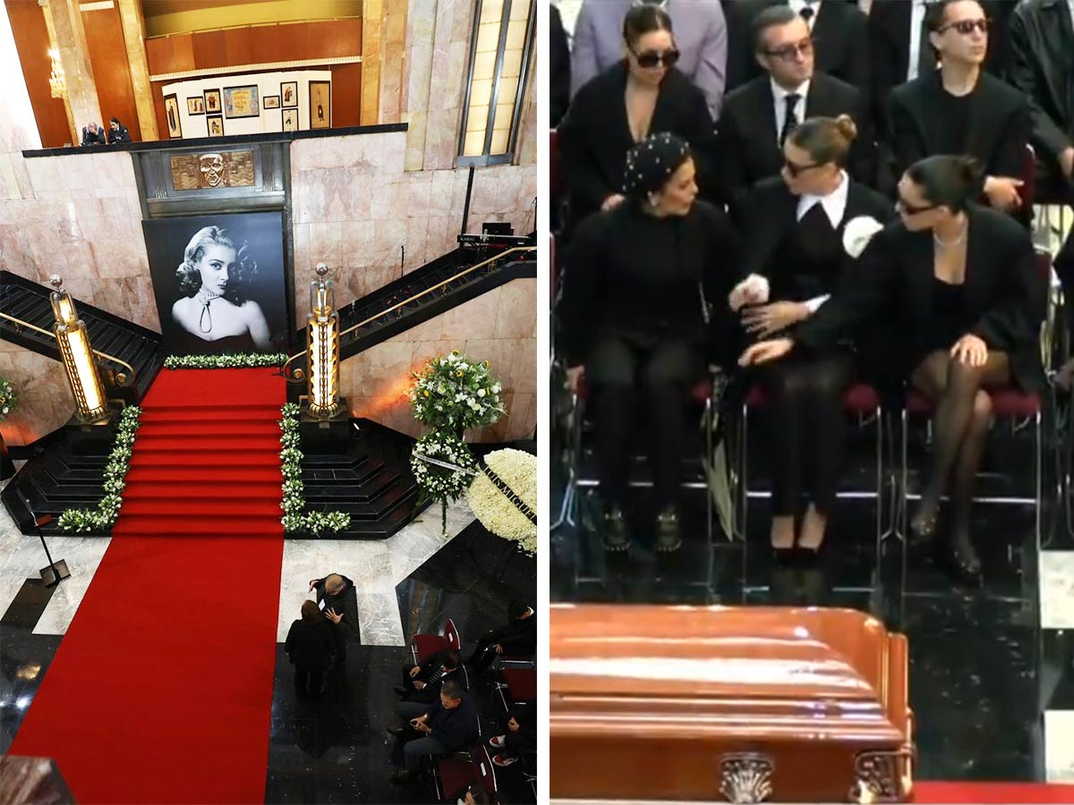 Con «Las Golondrinas» sellan el último adiós a Silvia Pinal en Bellas Artes